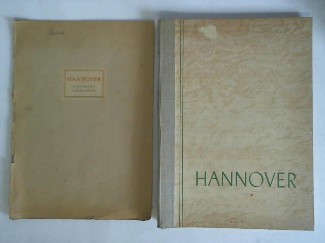 (Hannover) - Hannover - 10 Stadtansichten in Kupfertiefdruck