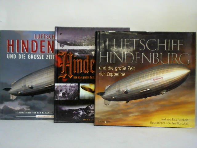 (Luftschiff Hindenburg) - 3 Bnde