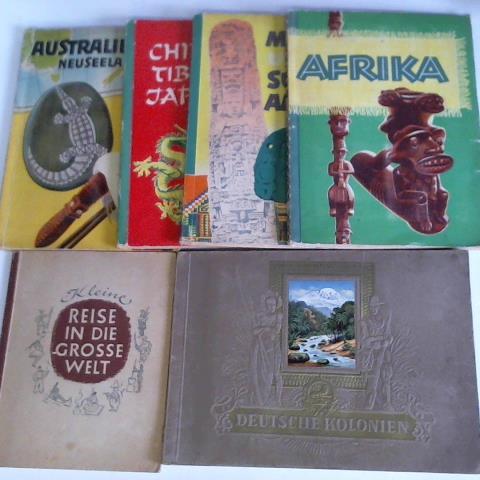 (Sammelbilder-Alben) - Sammlung von 6 Bnden