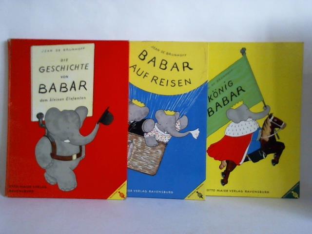 Brunhoff, Jean de - Babar. 3 Bnde