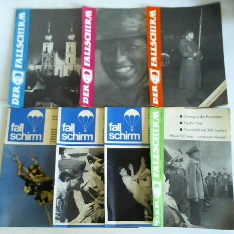 Fallschirm, Der - Nachrichtenblatt der Luftlandetruppen / Spiegel der Luftlandetruppen. 7 Hefte aus 1966 und 1967