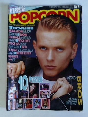 Popcorn - Das Monatsmagazin fr Junge - Ausgabe Nr. 6, Juni 1988