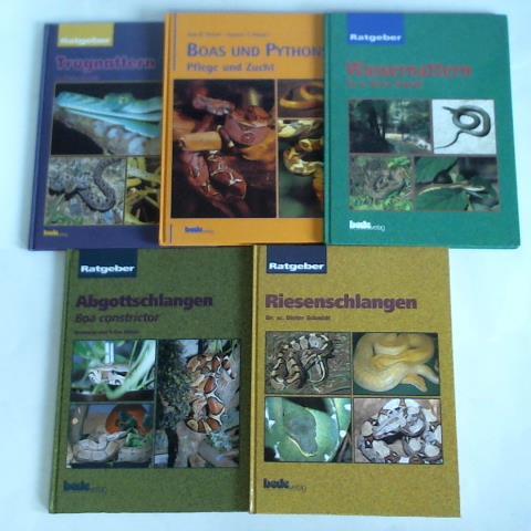 (Bede-Verlag Ratgeber) - Schlangen. 5 Bnde