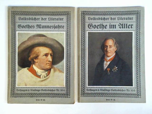 Hffner, Johannes - Volksbcher der Literatur. 2 Bnde