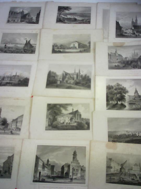 Osterwald, G. / Lill, C. A. / Hornemann, Ad. / Kretschmar, W. (u.a.) - Das Knigreich Hannover in malerischen Original-Ansichten seiner interessantesten Gegenden, seiner merkwrdigsten Stdte, Badeorte, Kirchen, Burgen und sonstigen ausgezeichneten Baudenkmler alter und neuer Zeit. Nach der Natur aufgenommen. 49 Stahlstiche