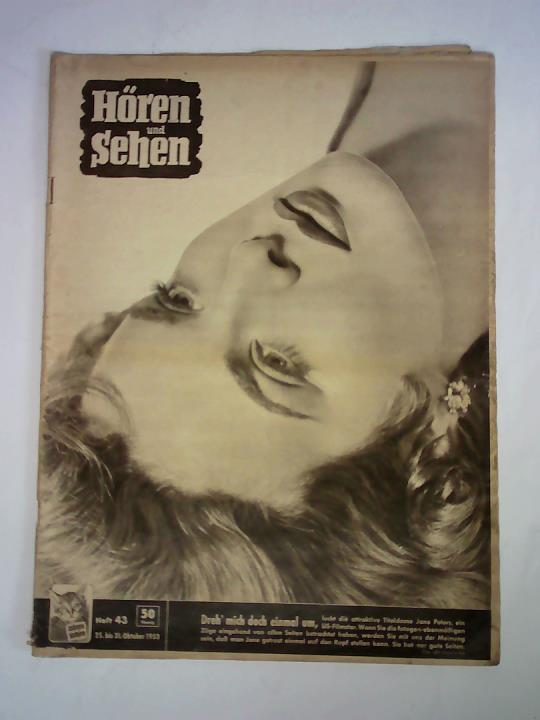 Hren und Sehen - Heft 43, 25. bis 31. Oktober 1953