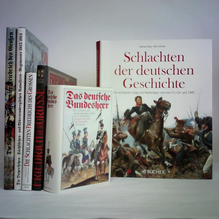 (Preussen - Militaria) - 6 Buchausgaben