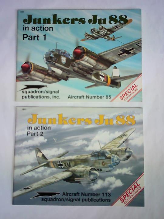 Filley, Brian - Junkers Ju 88 in action, Part 1 / Part 2. Zusammen 2 Hefte