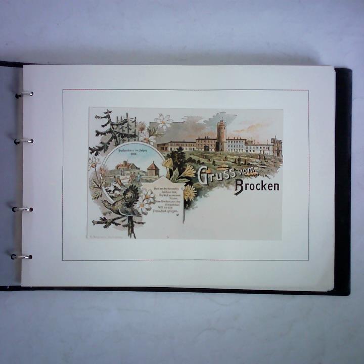 (Harz - Der Brocken) - Selbst erstelltes, privates Album mit original Fotos und Abzgen historischer Fotos und Ansichtskarten