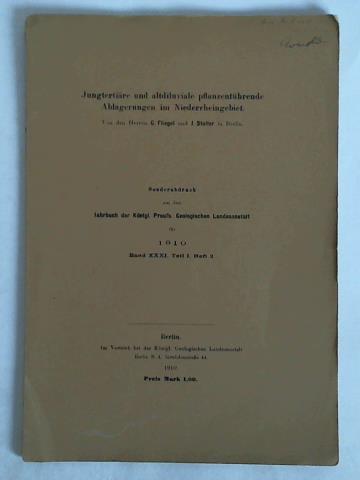 Fliegel, G / Stoller, J. - Jungtertire und altdiluviale pflanzenfhrende Ablagerungen im Niederrheingebiet