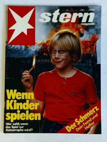 Stern Magazin - Heft Nr. 4 vom 17. Januar 1980: Wenn Kinder spielen. Wer zahlt, wenn das Spiel zur Katastrophe wird?