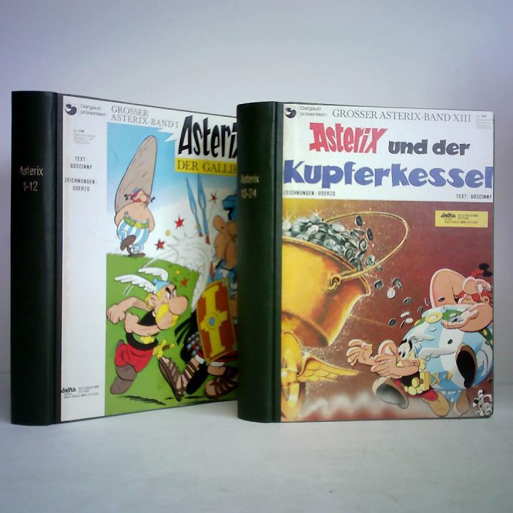 Goscinny (Text) / Uderzo (Zeichnungen) - Grosser Asterix-Band I - XXIV. Zusammen in 2 Bnden