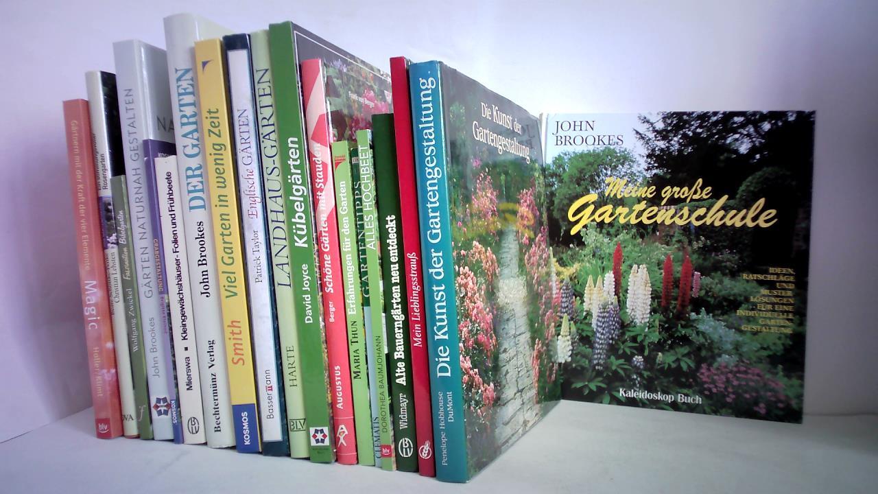 (Gartengestaltung / Gartenkultur) - Sammlung von 19 Bchern