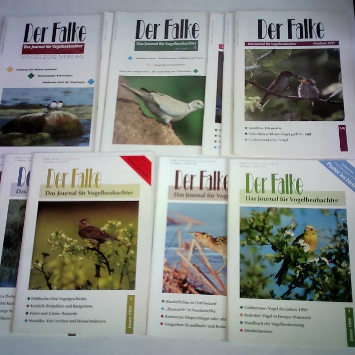 Der Falke - Das Journal fr Vogelbeobachter - 12 Hefte in 11 Heften