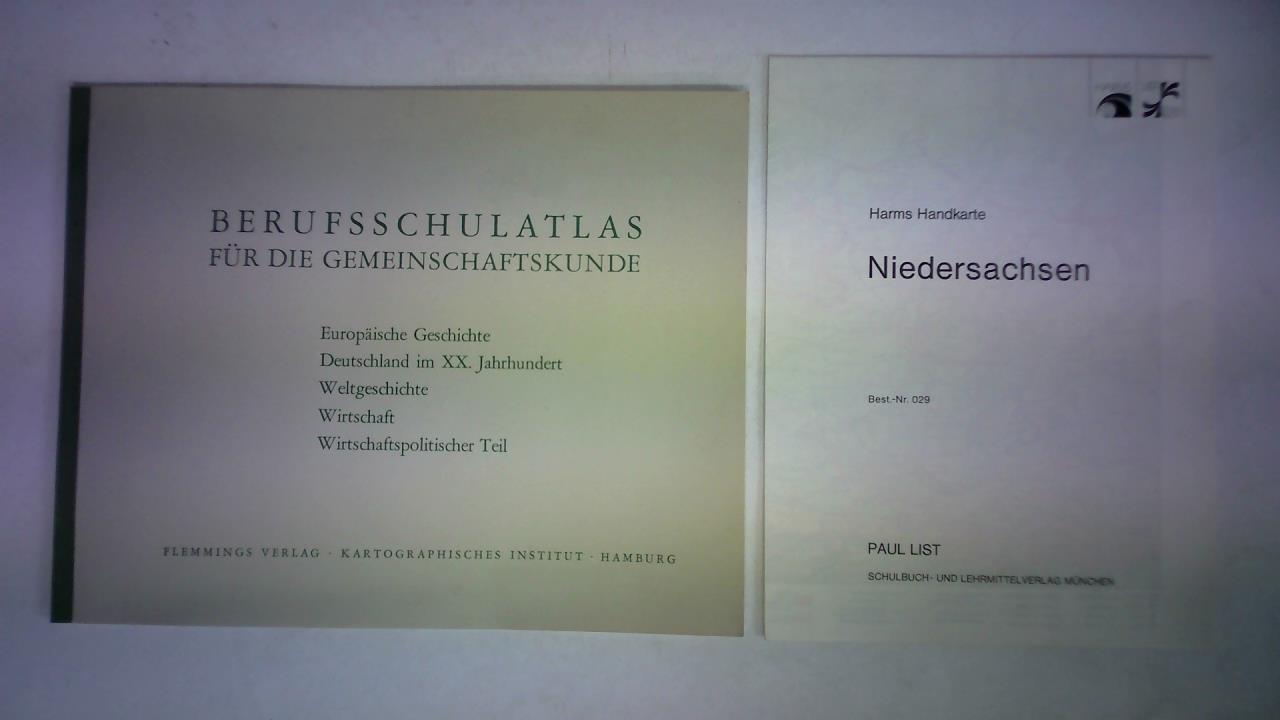 Berufsschulatlas fr die Gemeinschaftskunde - Europische Geschichte - Deutschland im XX. Jahrhundert - Weltgeschichte - Wirtschaft - Wirtschaftspolitischer Teil