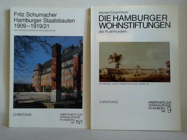 Kulturbehrde, Denkmalschutz (Hrsg.) - Fritz Schumacher - Hamburger Staatsbauten 1909 - 1919/1921. Eine denkmalpflegerische Bestandsaufnahme