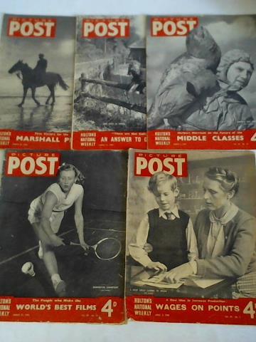 Picture Post - Hulton's National Weekly - 5 Hefte aus 1948