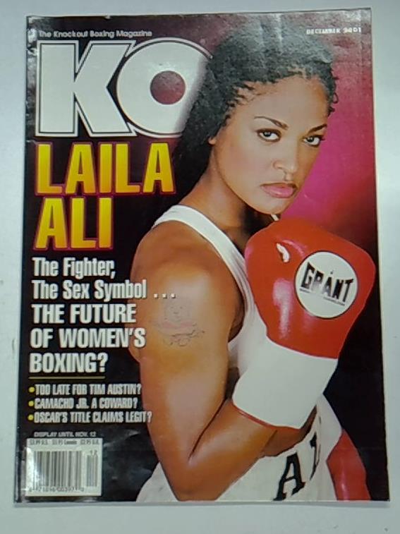 KO - The Knockout Boxing Magazine: Laila Ali / Vol. 21, No. 6, December 2001