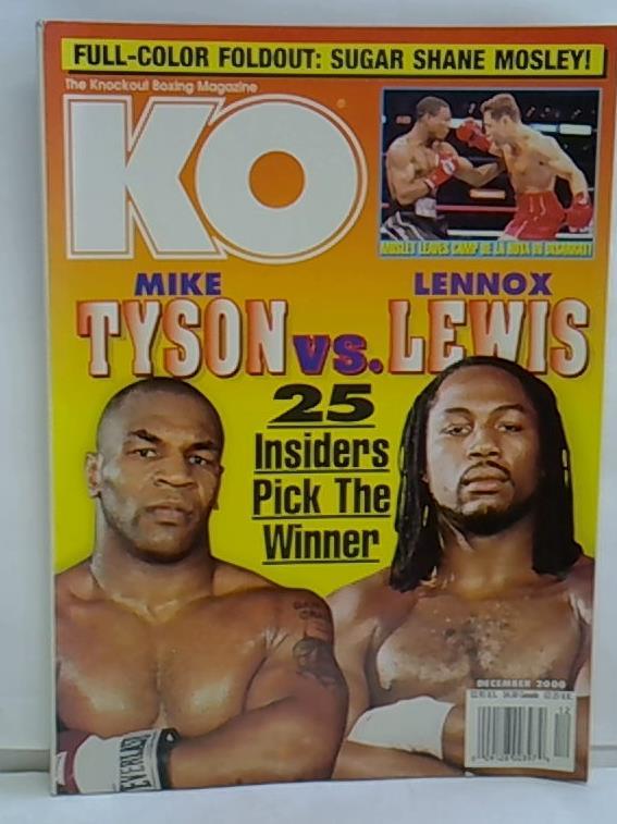 KO - The Knockout Boxing Magazin / December 2000