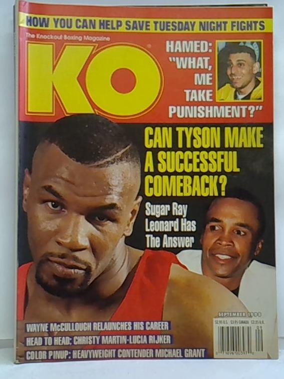 KO - The Knockout Boxing Magazin / September 1998