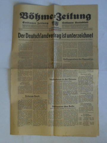 (Deutschlandvertrag / Generalvertrag) - Bhme-Zeitung. Soltauer Zeitung - Soltauer Kreisblatt, Nr. 121, Dienstag, 27. Mai 1952