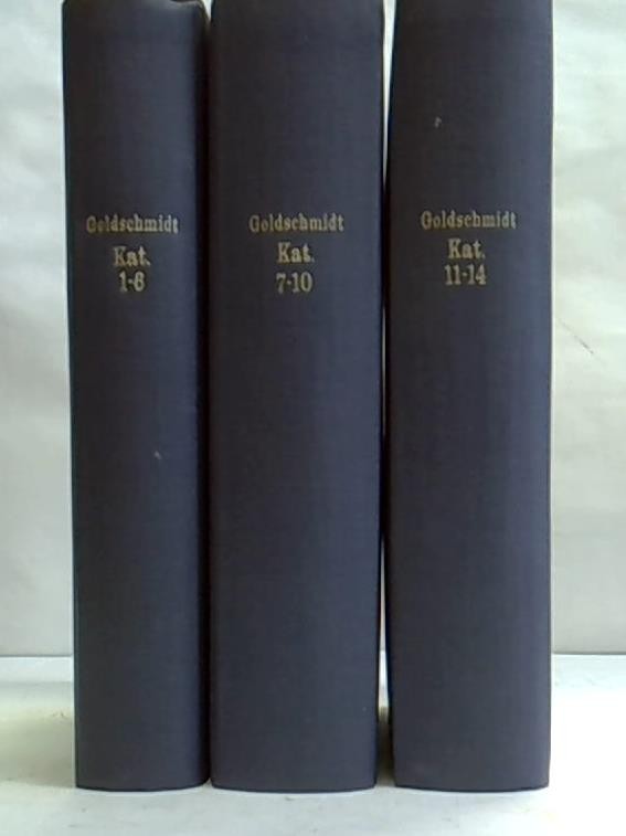 Katalog 1 bis 14 in 3 Bänden gebunden