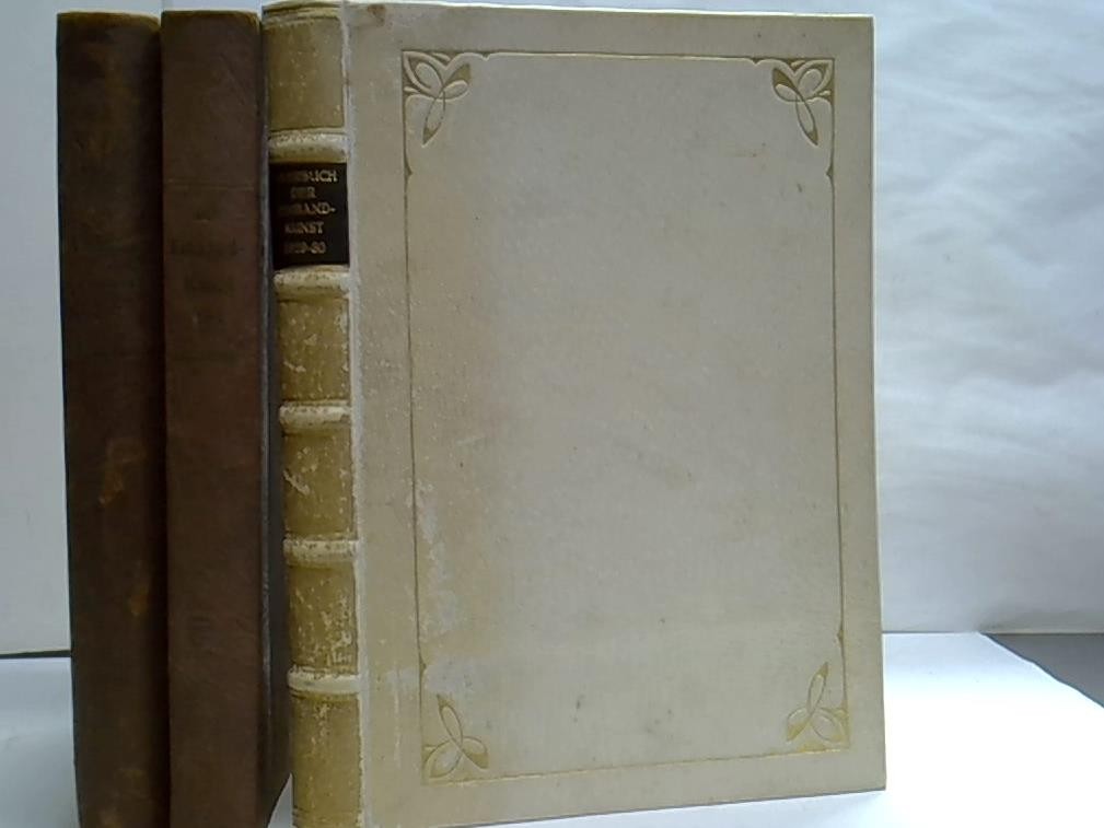 Jahrbuch der Einbandkunst. Jahrgang 1-4 in 3 Bänden