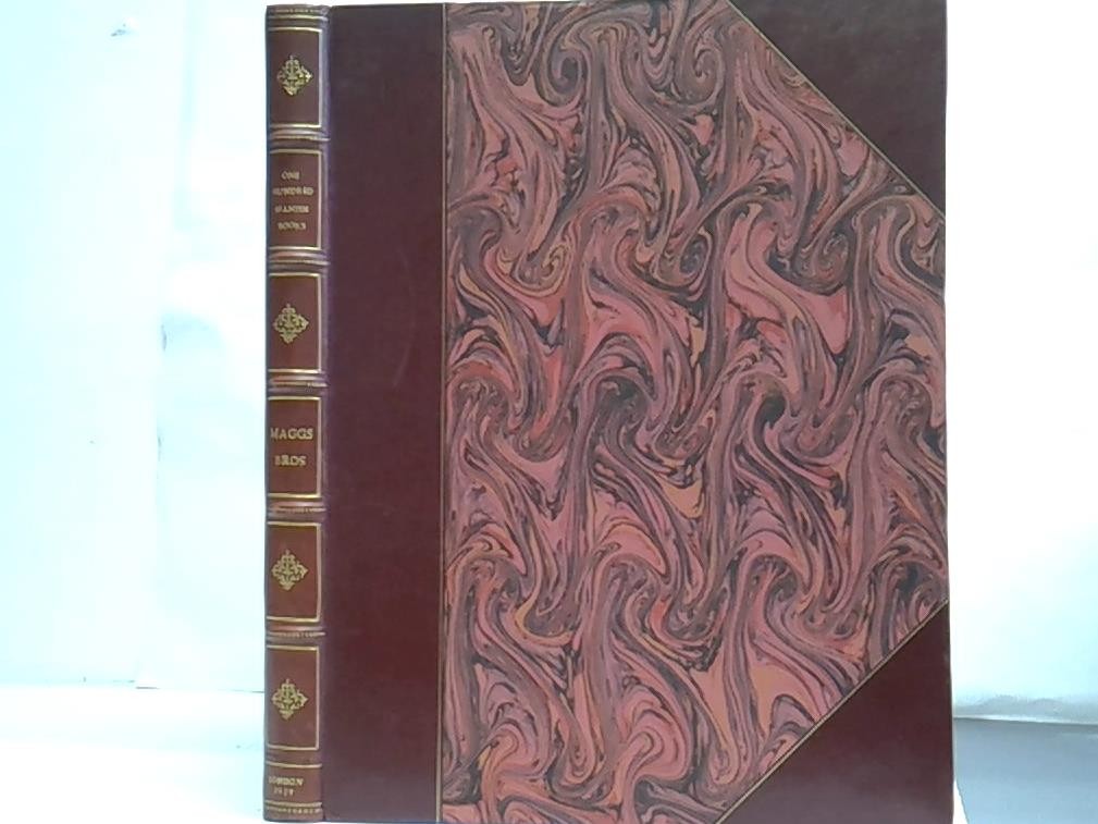 A Catalogue of One Hundred Spanish Books