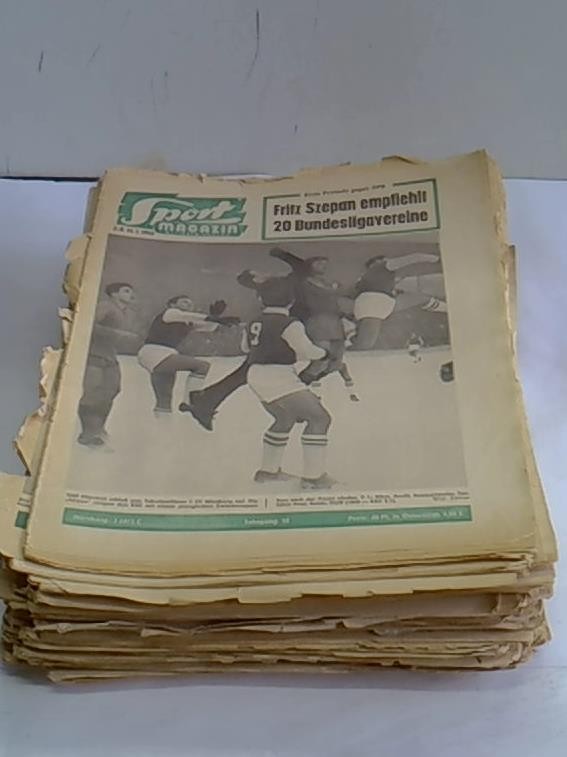 Sport Magazin. Jahrgang 1963: Ausgabe A, Heft 1 - 52