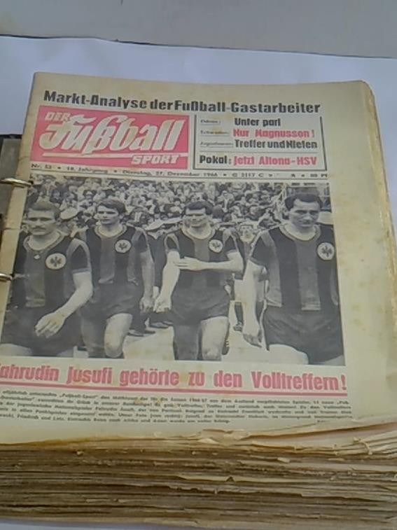 Der Fußballsport. 19. Jahrgang. 39 Hefte