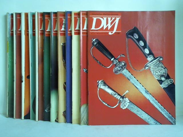 Deutsches Waffen-Journal - DWJ - Jahrgang 1980, Heft Nr. 1 bis 12. Zusammen 12 Hefte