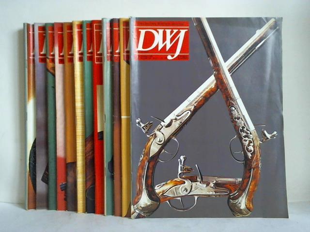 Deutsches Waffen-Journal - DWJ - Jahrgang 1986, Heft Nr. 1 bis 12. Zusammen 12 Hefte