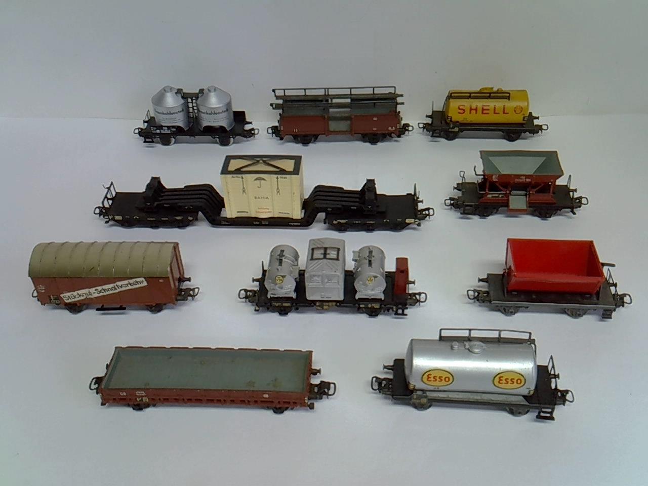 10 Gepäckwagen, (H0)