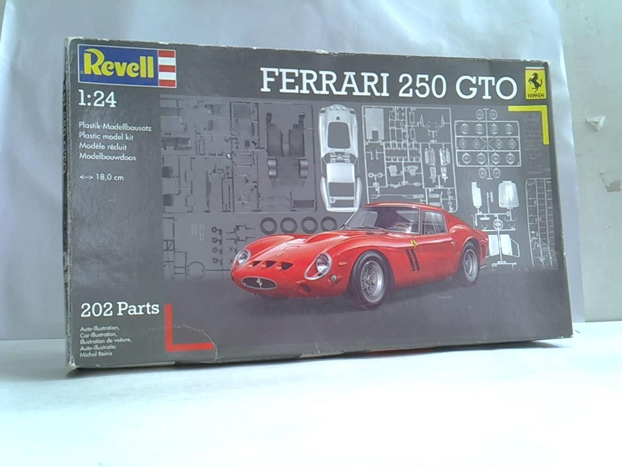 Revell Ferrari 250 GTO, 1:24, 202 Teile, No. 07395