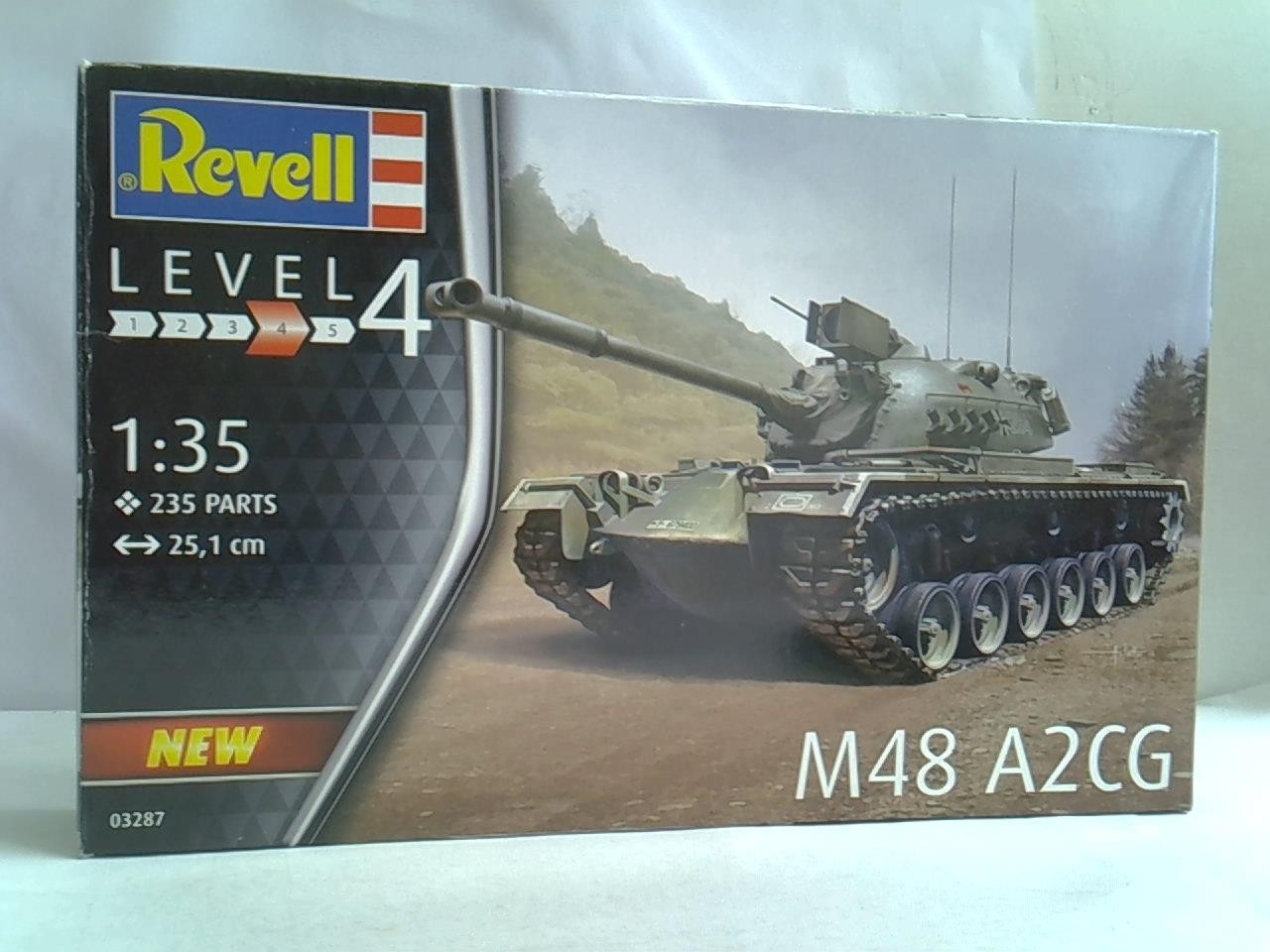 M48 A2CG, 1:35, 235 Teile, No. 03287