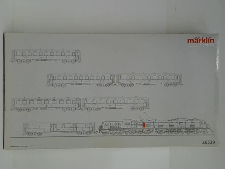26539 Schweizerischer Personenzug um 1960, digital H0