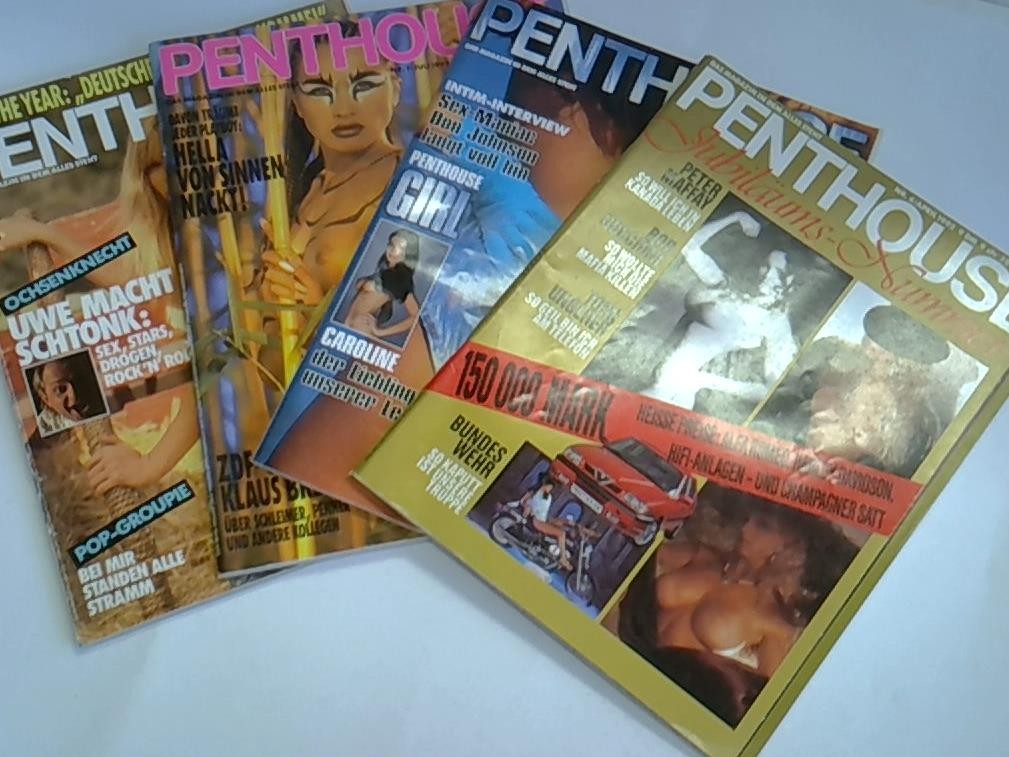 Penthouse -  Das Magazin in dem alles steht 4 Hefte