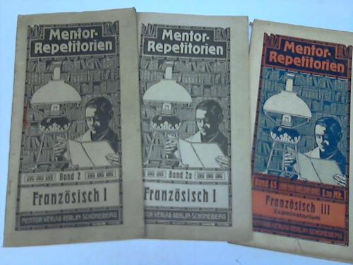 Cornay, A. - Franzsisch. 3 Bnde