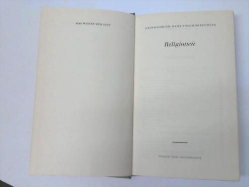 Schoeps, Prof. Dr. Hans-Joachim - Religionen