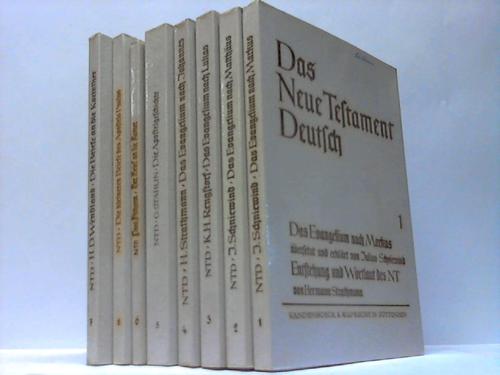 Neue Testament Deutsche, Das - Neues Gttinger Bibelwerk. 8 Bnde. Bnde 1 - 8