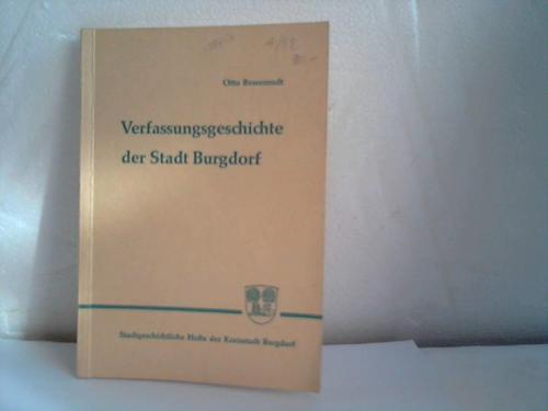 Bessenrodt, Dr. O. - Verfassungsgeschichte der Stadt Burgdorf