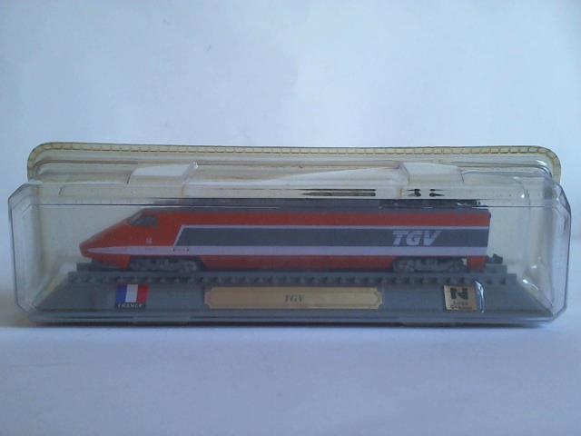 (Del Prado) - Eisenbahn-Standmodell, N (1:160) - TGV