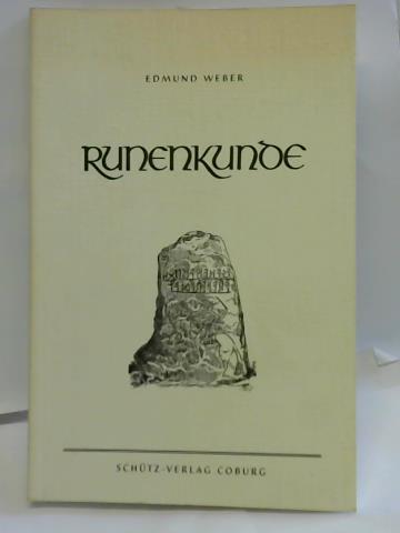 Weber, Edmund - Runenkunde