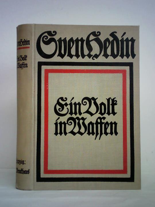 Hedin, Sven - Ein Volk in Waffen