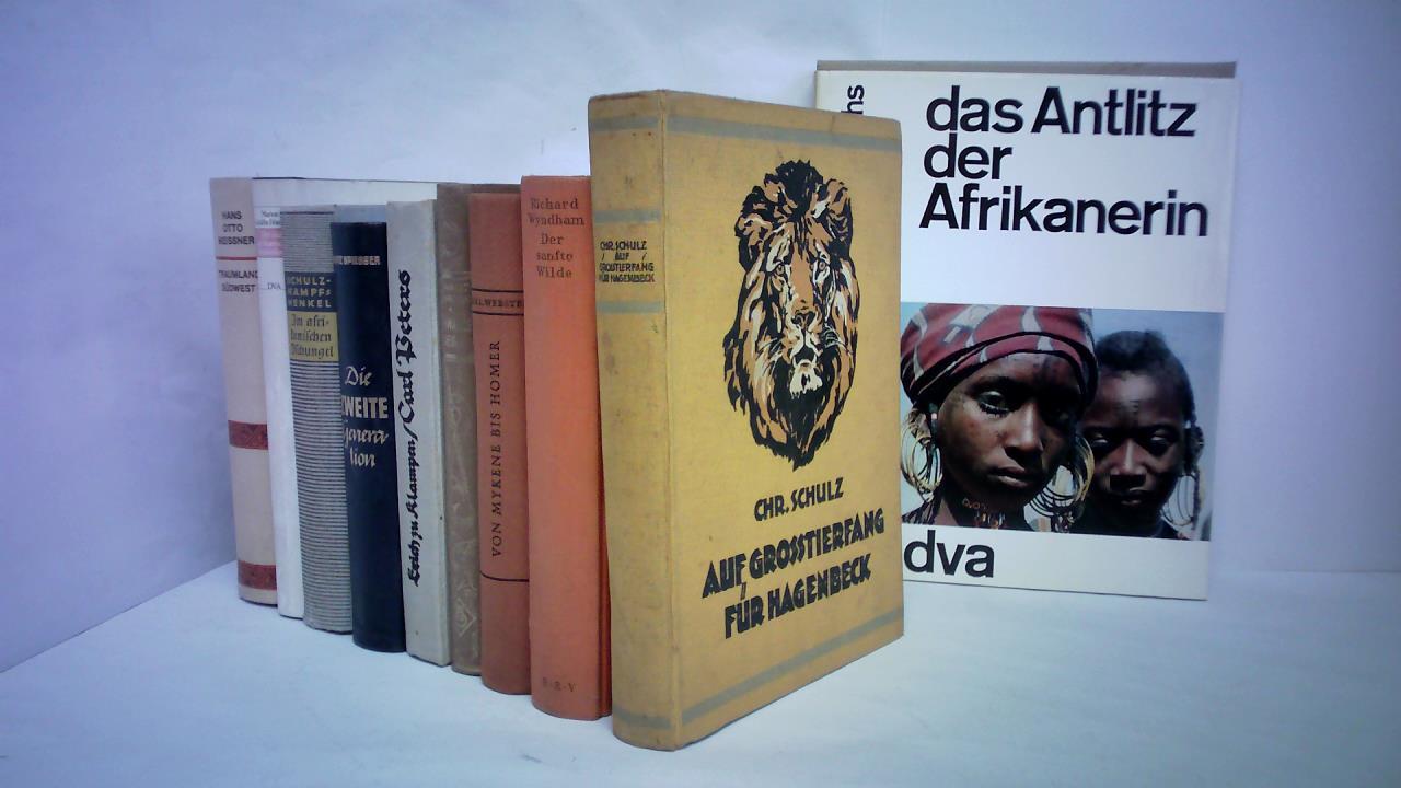 (Afrika / Deutsche Kolonien) - Sammlung von 10 Bchern