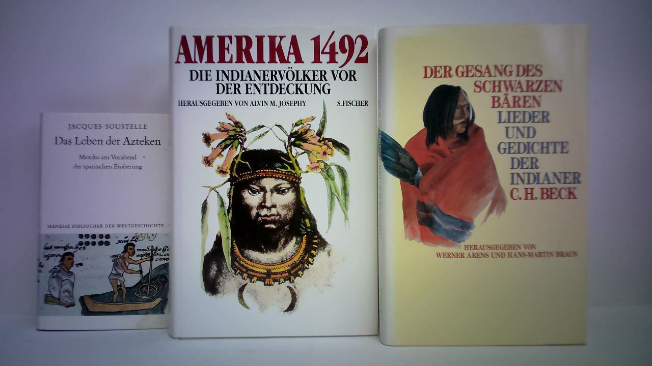 (Indianer / Azteken) - 3 Bnde