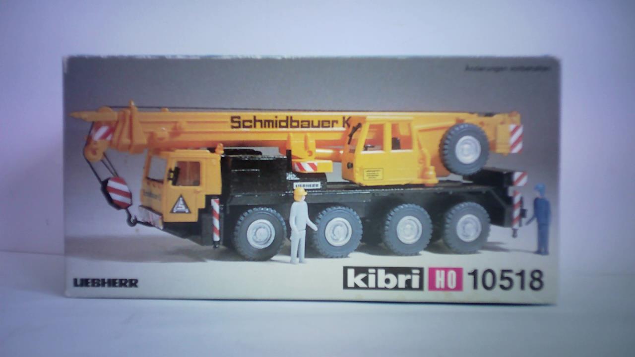 Kibri Spielwarenfabrik - Kibri H0 10518 Liebherr Mobilkran, 4-achsig