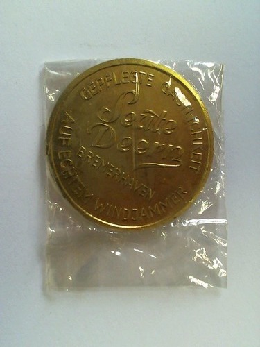 Bremerhaven - Medaille - 1 goldfarbene Medaille: Gepflege Gastlichkeit auf echtem Windjammer Seute Deern, Bremerhaven