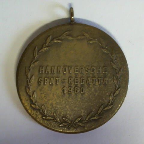 (Ruder-Regatta, Celle) - Hannoversche Spat-Regatta 1960 - Medaille