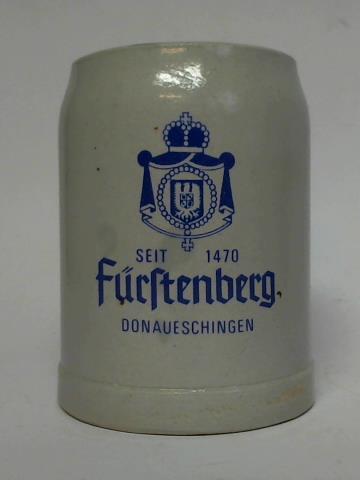 (Bierkrug / Tonkrug / Steinkrug) - Frstenberg Donaueschingen, seit 1470